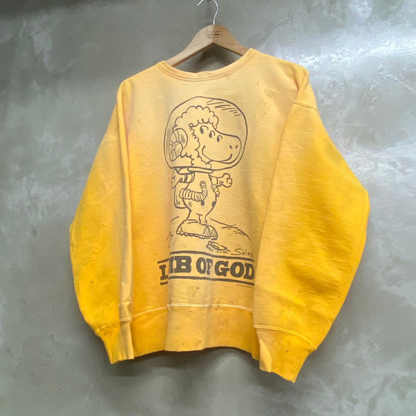 SAINT MICHAEL CREW NECK SWEAT SHIRTS ' LAMB OF GOD ' / Saint Michael