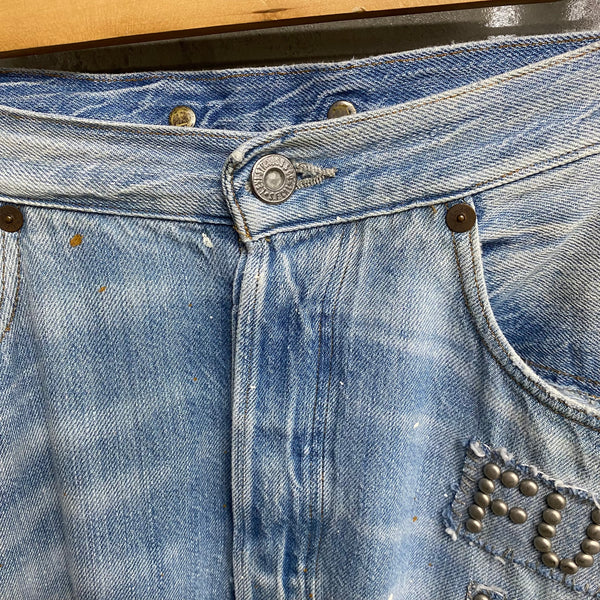[ ONLY ONE ! ] FAMOUSZ 1890-501 LEVIES VINTAGE CLOTHING CUSTOM DENIM  / FAMOUZ