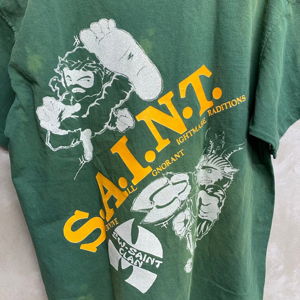 SAINT MICHAEL x SW SHORT SLEEVE T-SHIRTS ' SAINT CLAN ' -COLLABORATION-/ Saint Michael