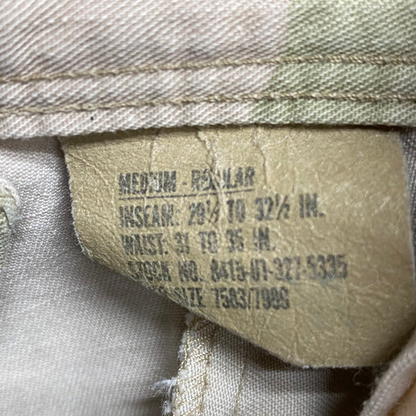 [ ONLY ONE ! ] US ARMY 3C DESERT CAMO TROUSERS / US MILITARY
