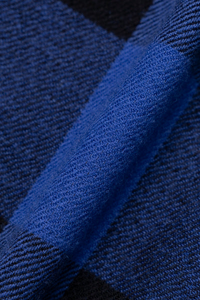 Wool work shirt (Blue/Black)
  / THE GEEKS