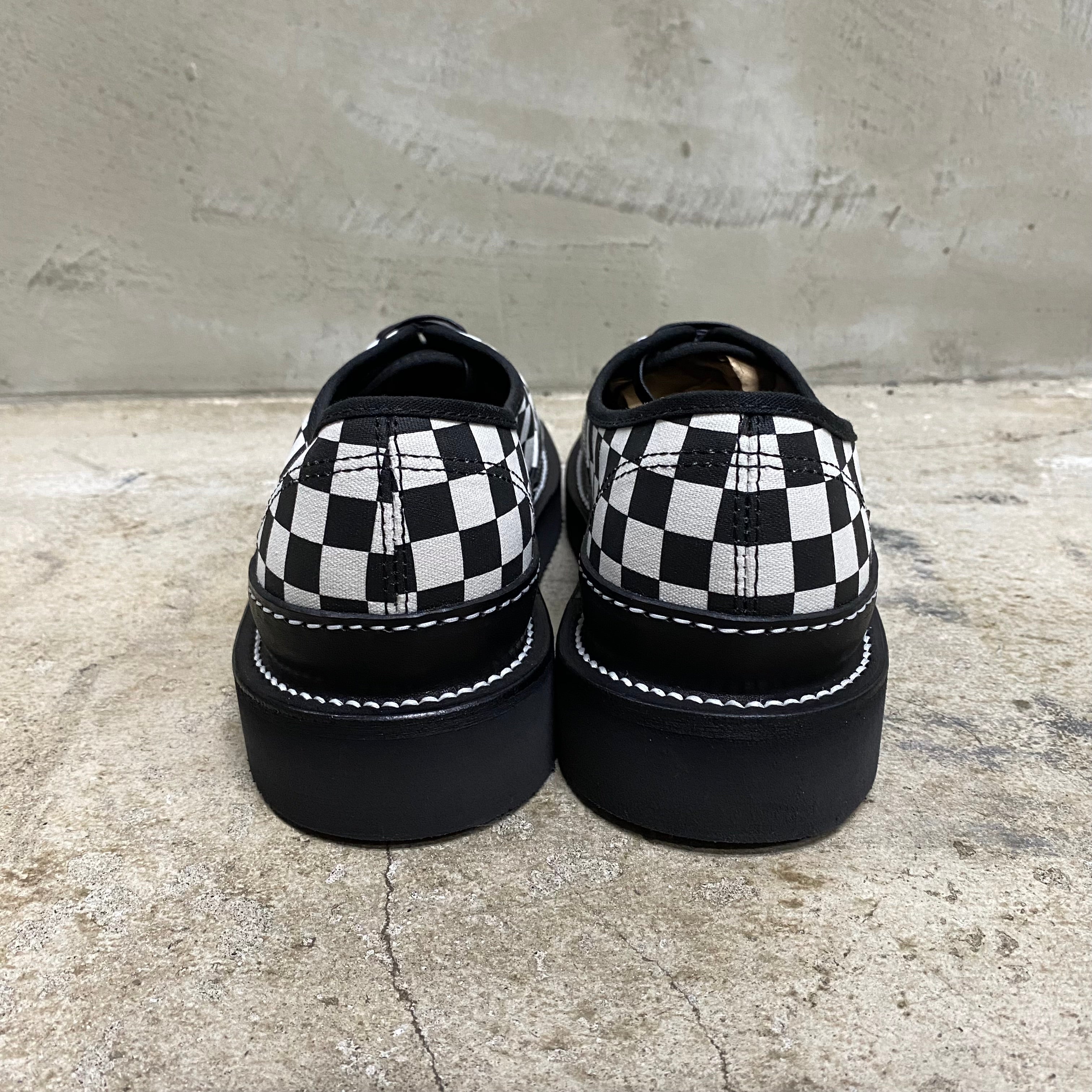 CUSTOM AUTHENTIC ‘ CHECKER ‘  -RECOUTURE × VANS × ANEX-