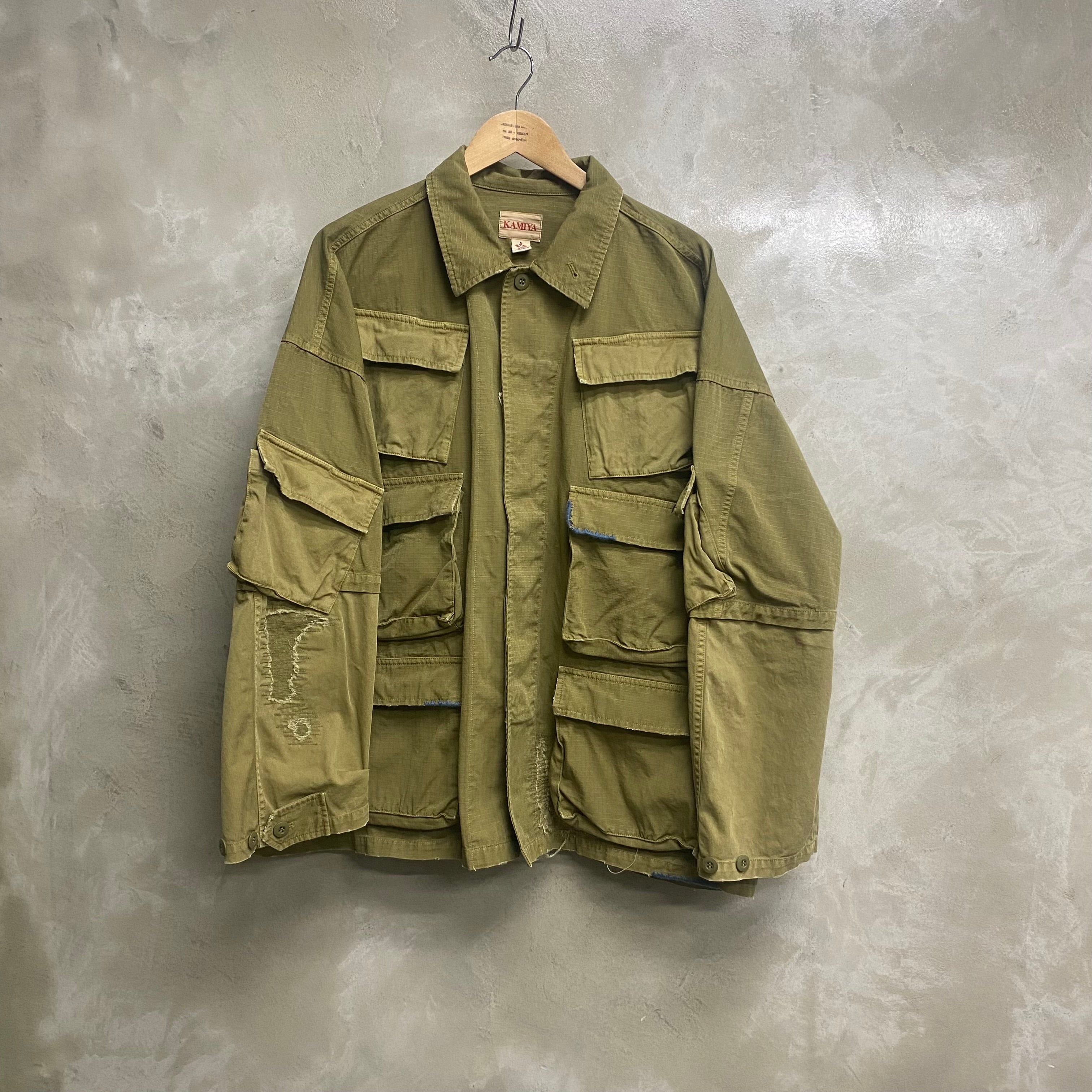 Repaired Ripstop Fatigue Jacket / KAMIYA
