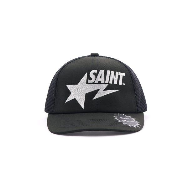SAINT Mxxxxxx x A BATHING APE  MESH CAP -COLLABORATION-/ Saint Michael