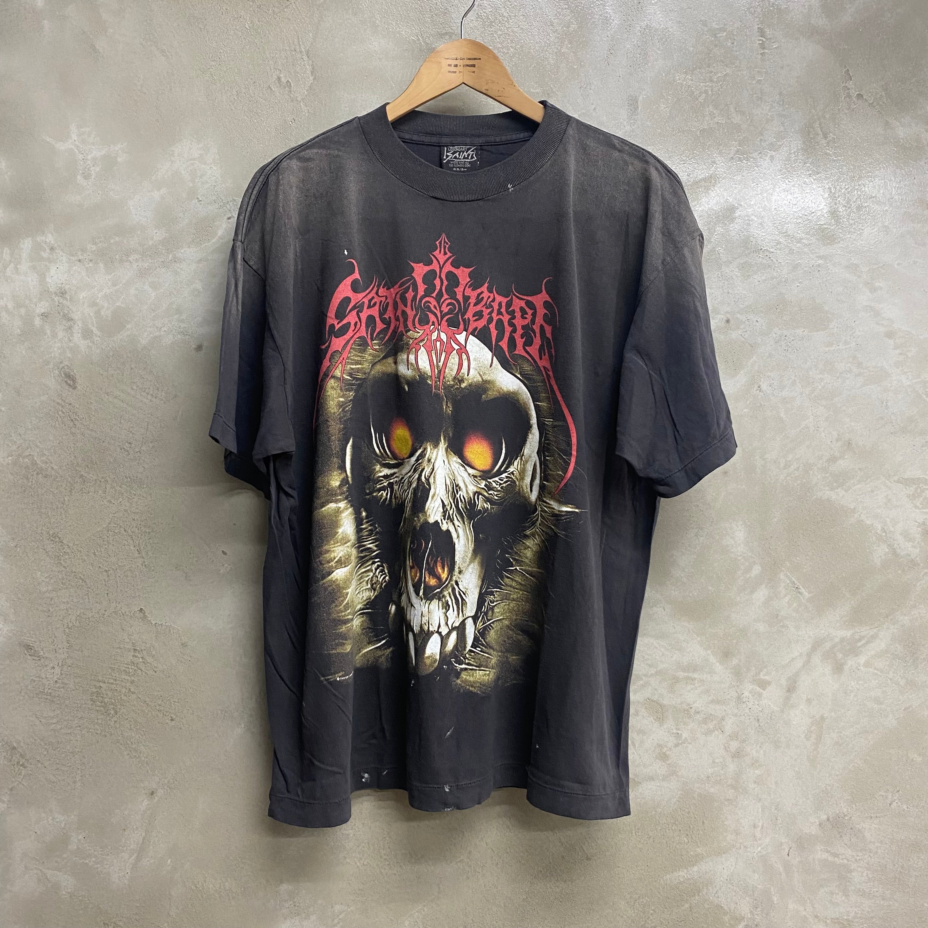 SAINT Mxxxxxx x A BATHING APE  SHORT SLEEVE T-SHIRTS ' SAINT BAPE  ' -COLLABORATION-/ Saint Michael