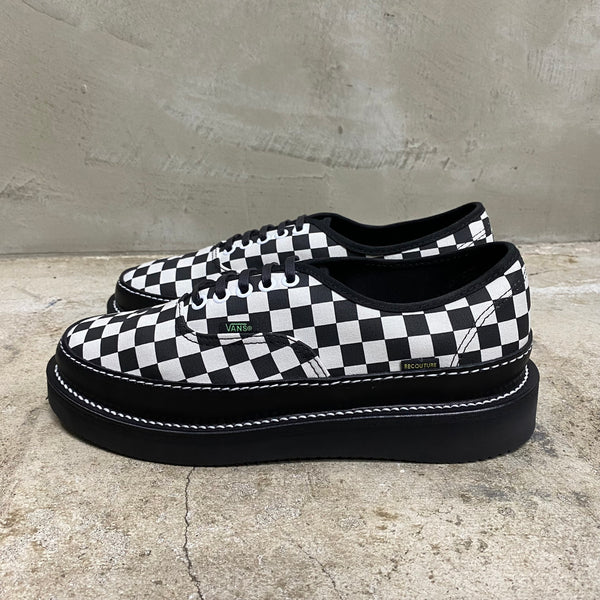 CUSTOM AUTHENTIC ‘ CHECKER ‘  -RECOUTURE × VANS × ANEX-