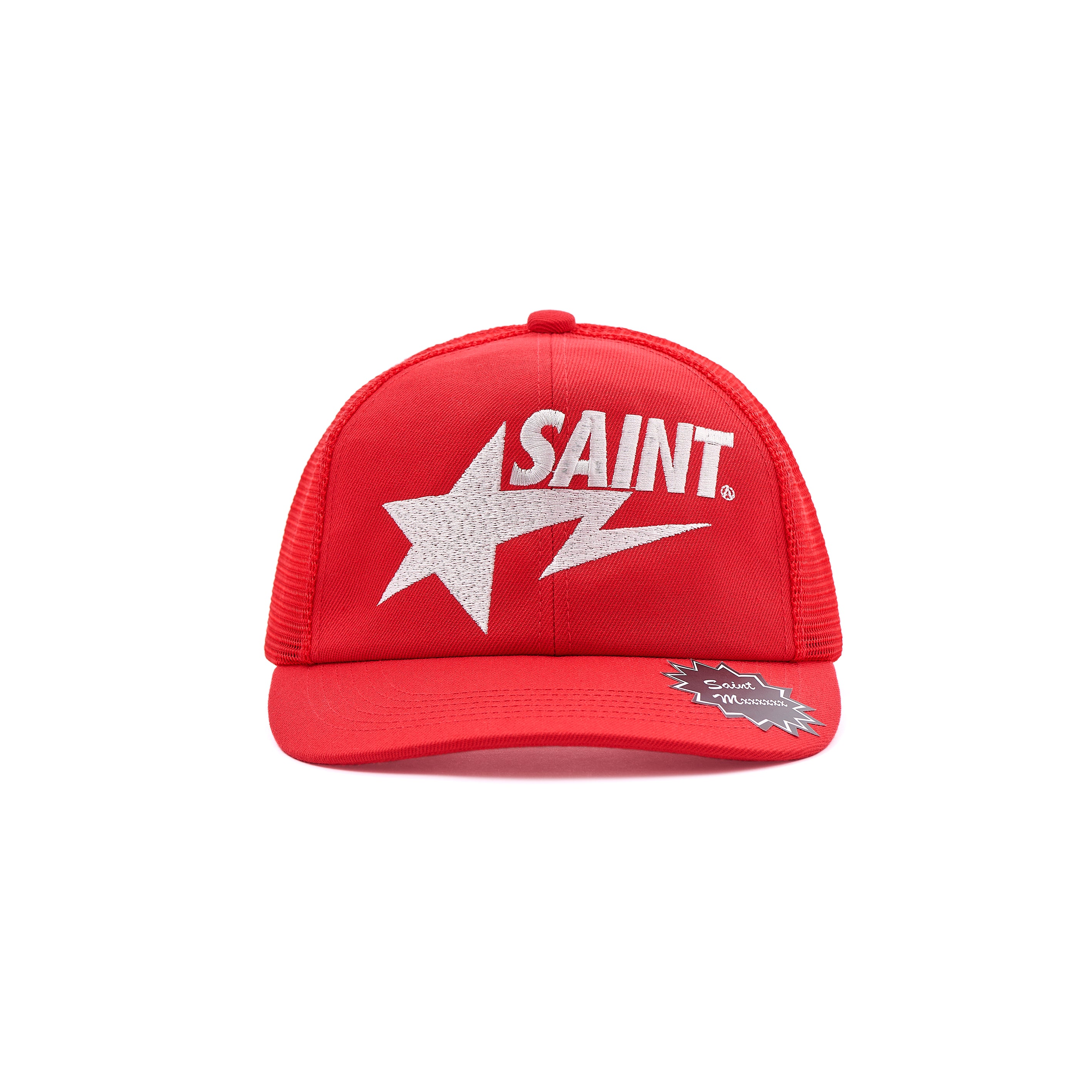 SAINT Mxxxxxx x A BATHING APE MESH CAP -COLLABORATION-/ Saint