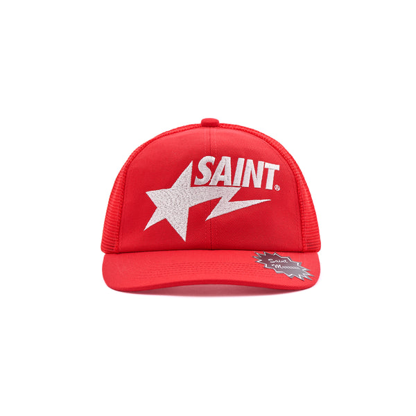 SAINT Mxxxxxx x A BATHING APE  MESH CAP -COLLABORATION-/ Saint Michael