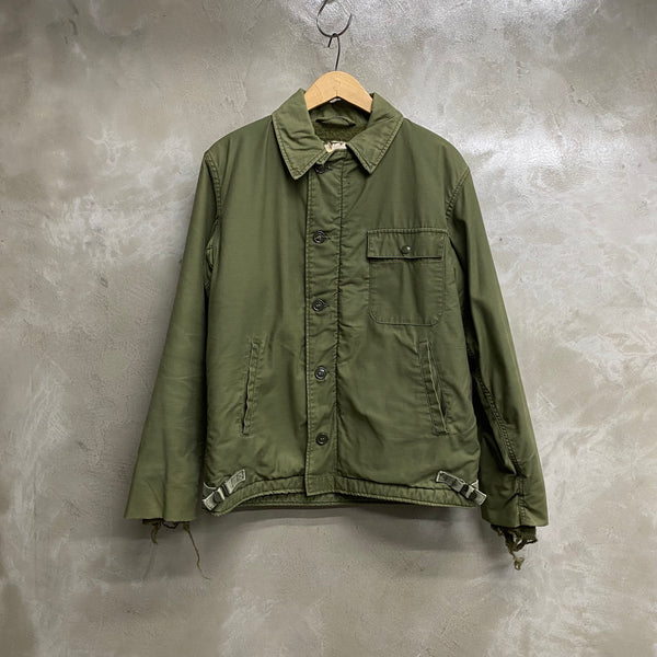 [ ONLY ONE ! ] U. S. NAVY 60-70's A-2 DECK JACKET / Mr.Clean Select