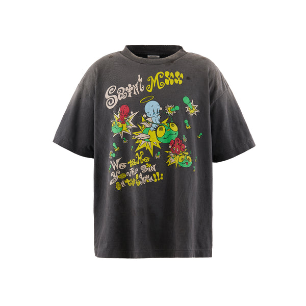 SAINT Mxxxxxx SHORT SLEEVE T-SHIRT ' SAINT MX6 ' / Saint Michael