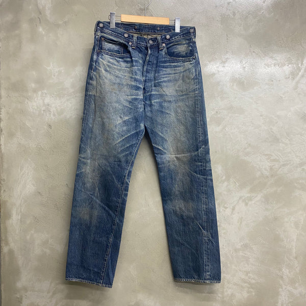 SAINT MICHAEL x BerBerJin DENIM PANTS ' 5POCKET DEMAGE ' -COLLABORATION- / Saint Michael