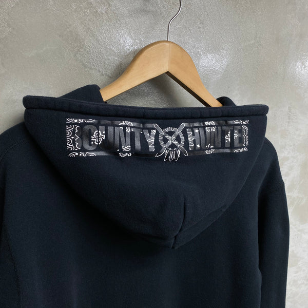 [ USED ] BOUNTY HUNTER  ZIP UP HOODIE ‘ BANDANA ‘ / USED STREET