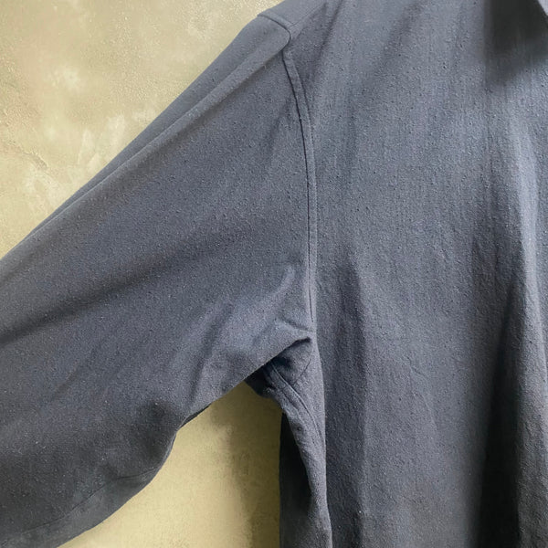KAMIYA  Ash Fade Drawstring Cuff Shirt / KAMIYA