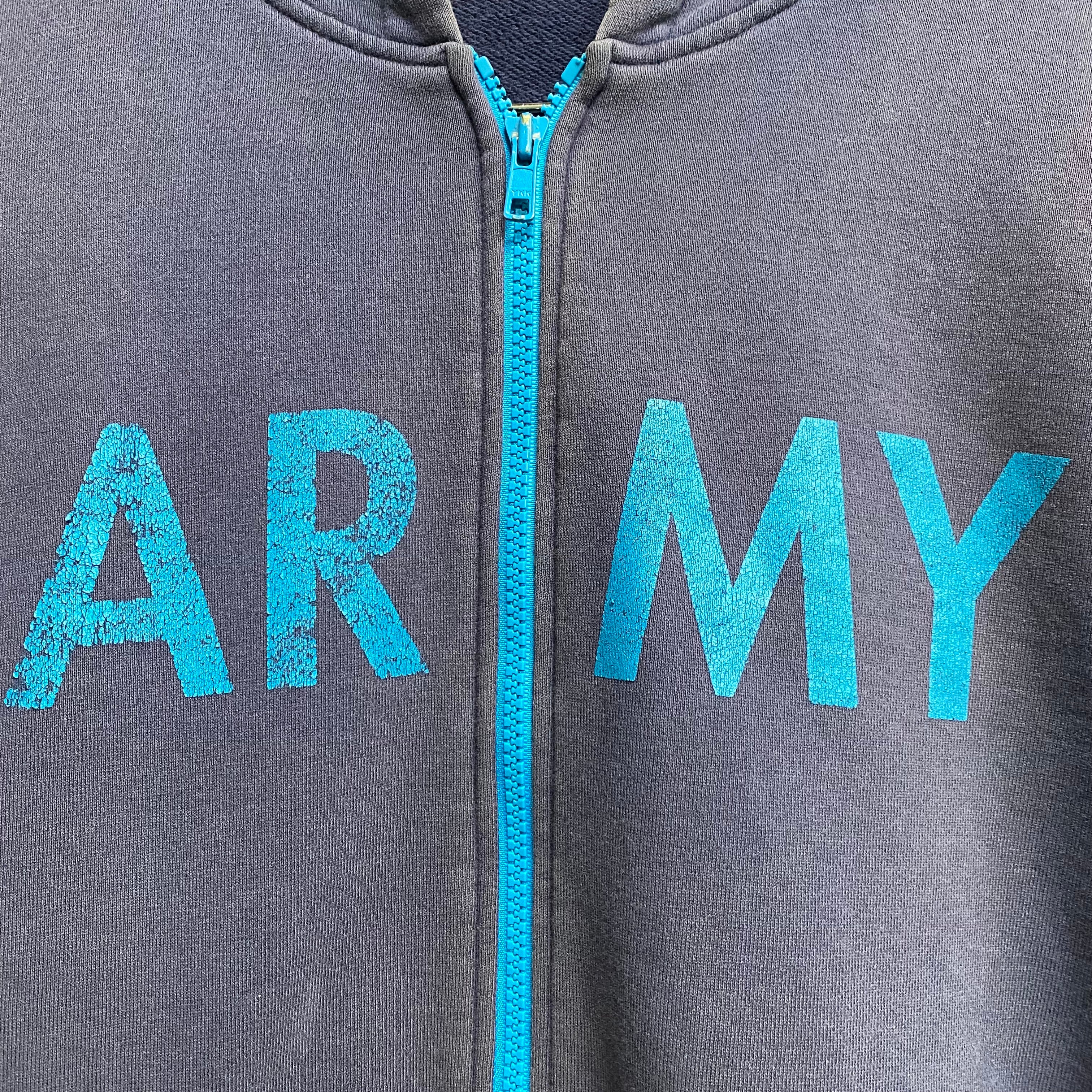 [ USED ] WTAPS ZIP HOODIE ‘ ARMY ‘ / USED STREET