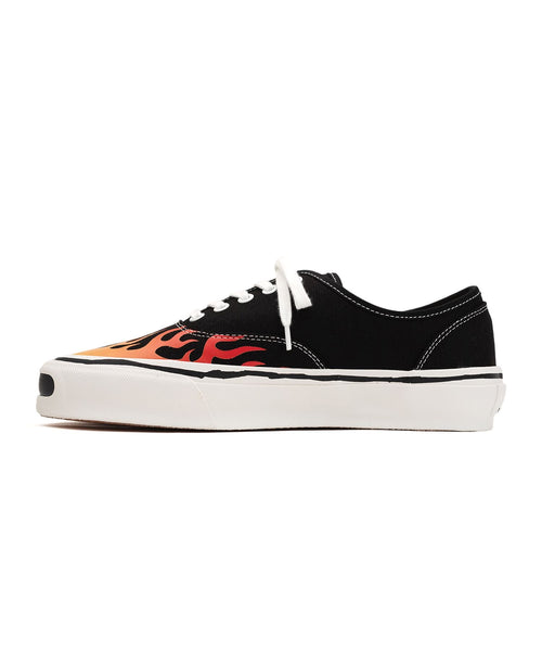 KAMIYA  "Herc"Fire Pattern Vulcanized Sneaker / KAMIYA