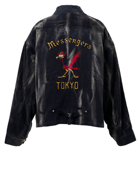 Sun Faded Like Corduroy Work Jacket / KAMIYA