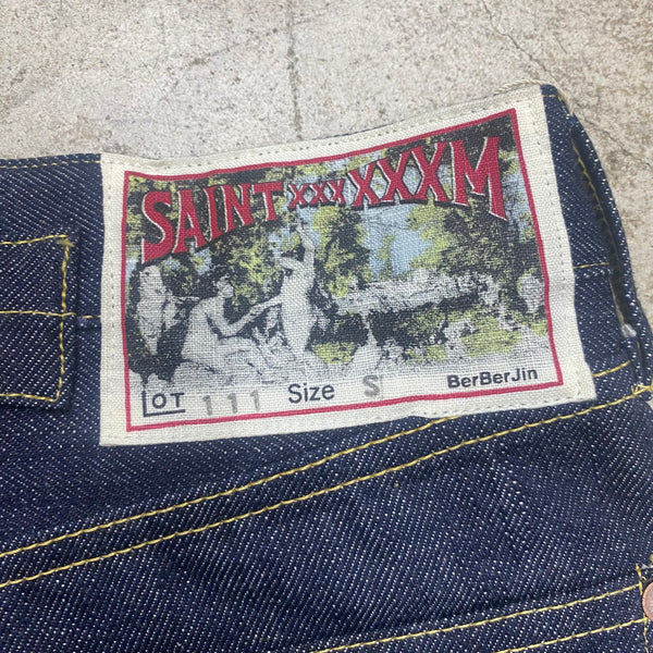 SAINT MICHAEL x BerBerJin DENIM PANTS ' 5POCKET REGID ' -COLLABORATION- / Saint Michael