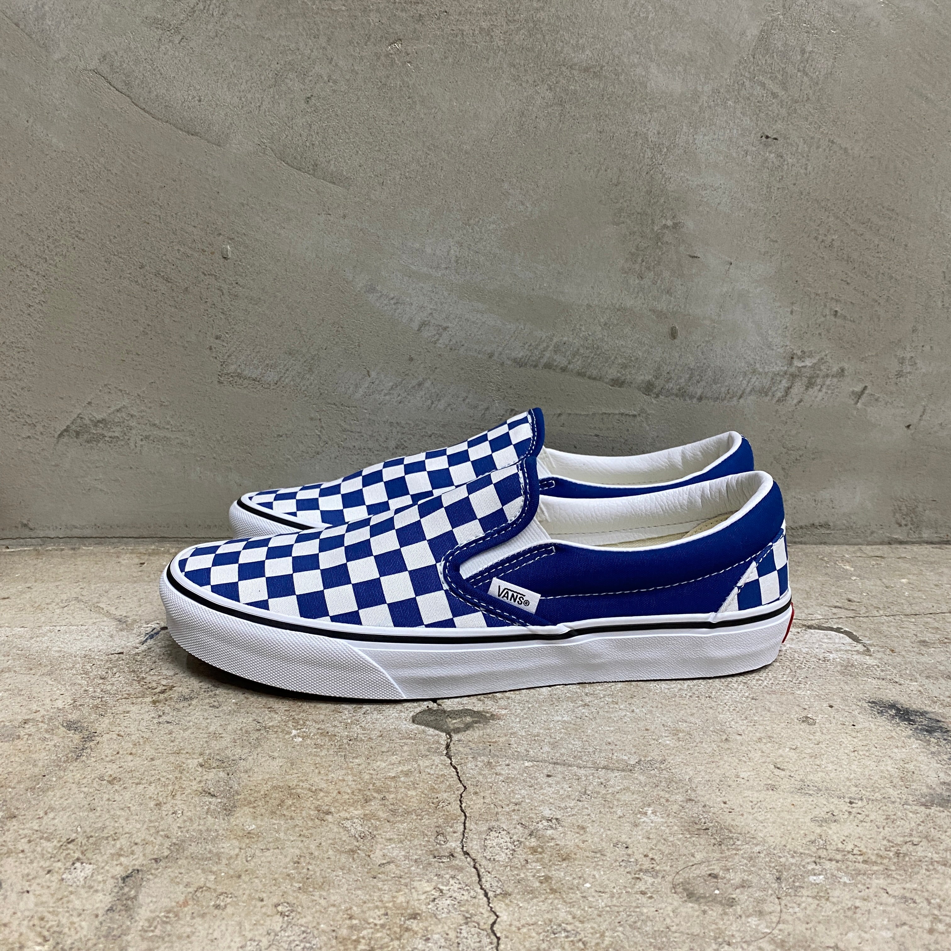 Classic Slip-On " CHCKERBOARD "-VANS CLASSIC LINE-