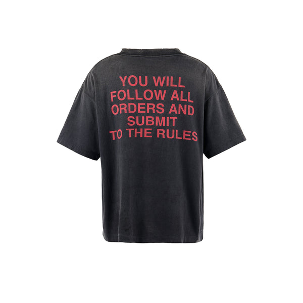 SAINT Mxxxxxx × Kosuke Kawamura SHORT SLEEVE T-SHIRTS ' COMPLETE CONTRL  ' - COLLABORATION - / Saint Michael