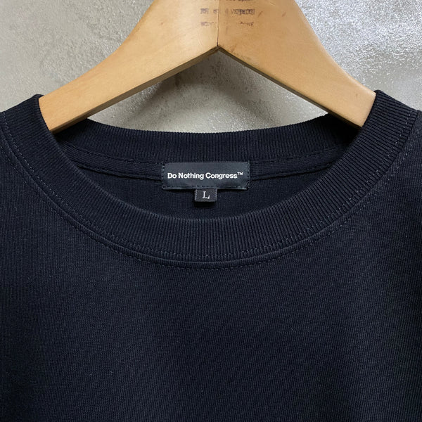 Do Nothing Congress S/S TEE SHIRT DNC x Thomas Lelu Pull  "TODAY I DID NOTING" / Do Nothing Congress