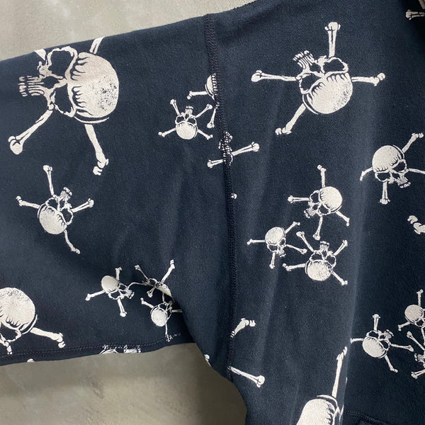［ FINAL ONE ! ］SAINT MICHAEL x SHERMER HOODIE ' SKULL' -COLLABORATION-/ Saint Michael