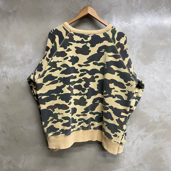 [ ONLY ONE ! ] A BATHING APE REVERSIBLE  SWEAT SHIRT ‘ 1ST CAMO ’ / STREET ARCHIVE PIECES
