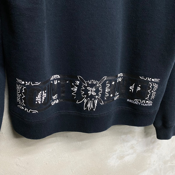 [ USED ] BOUNTY HUNTER  ZIP UP HOODIE ‘ BANDANA ‘ / USED STREET