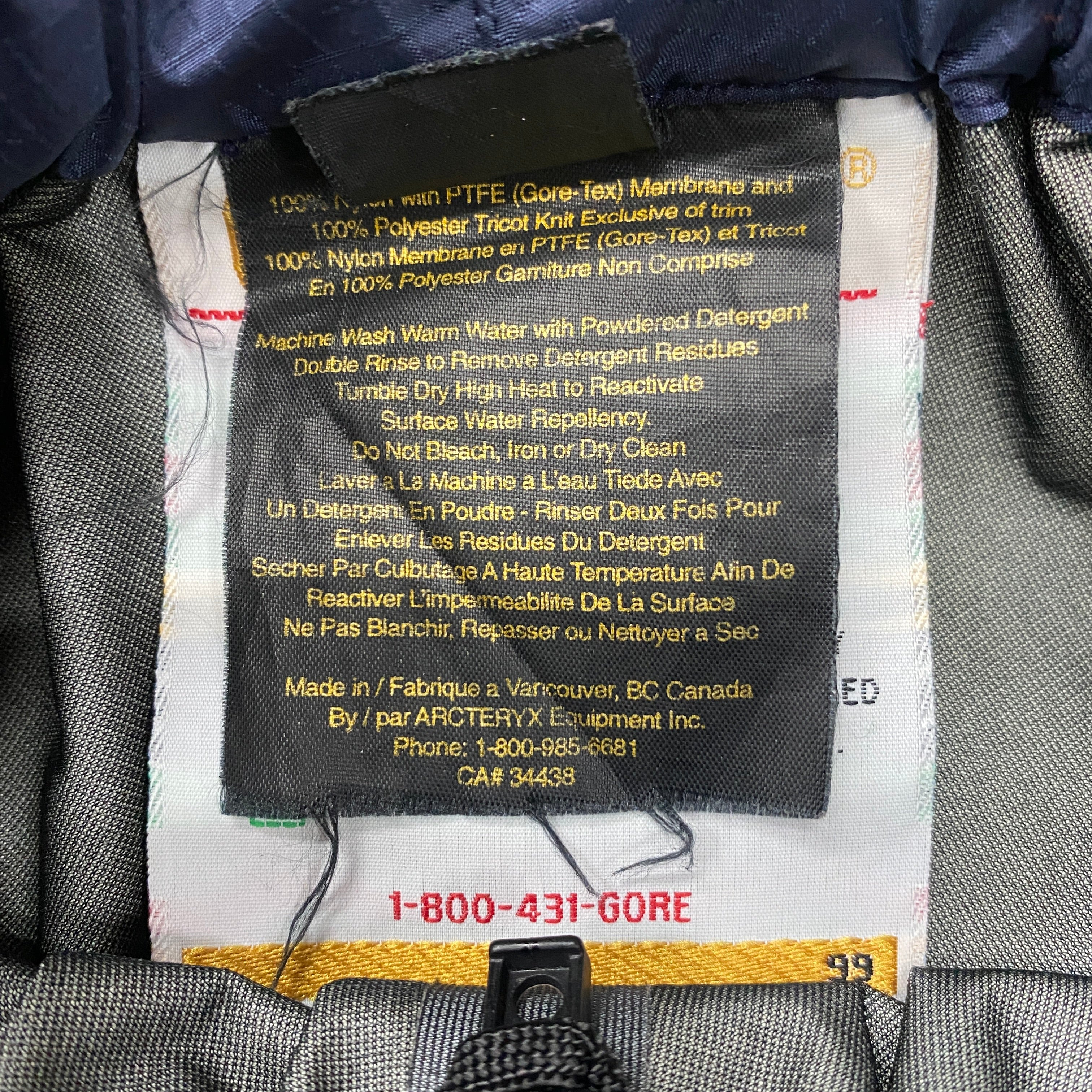 [ USED ] ARC'TERYX GORE-TEX PANTS / ARCHIVE