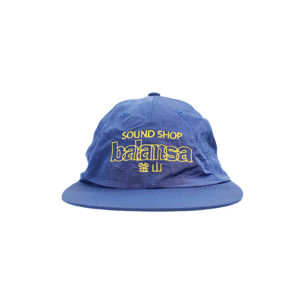 BALANSA  SSB LOGO NYLON CAP “ BLUE/YELLOW “  / SOUND SHOP BALANSA