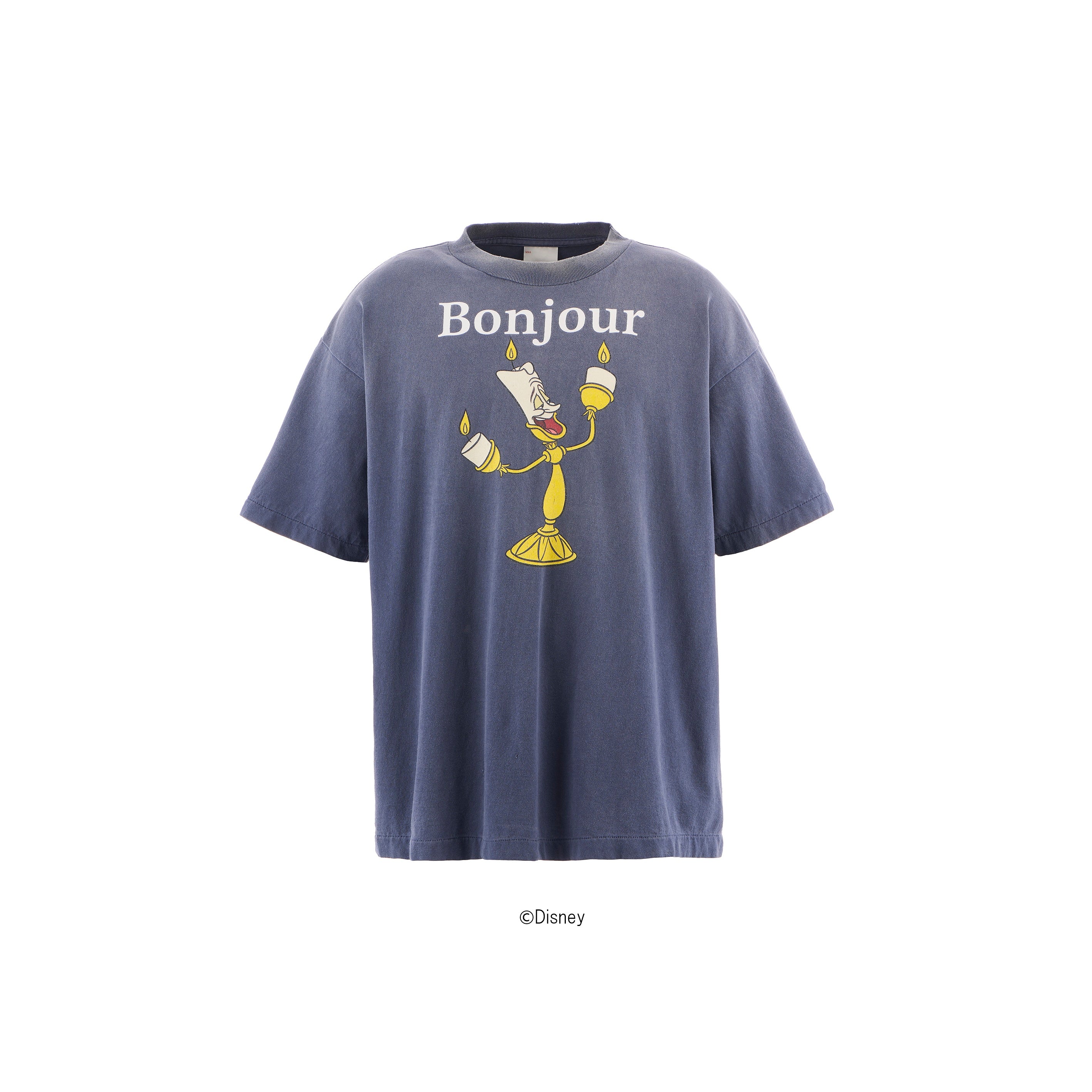 SAINT Mxxxxxx X DISNEY SHORT SLEEVE T-SHIRT ' BON JOUR ' / Saint Michael