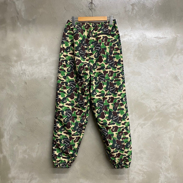 SAINT MICHAEL x BAPE® TRACK PANTS ' ST APE ' -COLLABORATION-/ Saint Michael