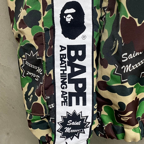 SAINT MICHAEL x BAPE® TRACK JACKET ' ST APE ' -COLLABORATION- / Saint Michael