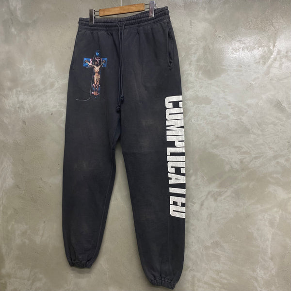 SAINT MICHAEL × Kosuke Kawamura SWEAT PANTS ' COMPLICATED ' - COLLABORATION - / Saint Michael
