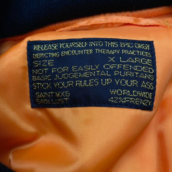 SAINT Mxxxxxx MA-1 JACKET ' NO DAMAGE ' / Saint Michael