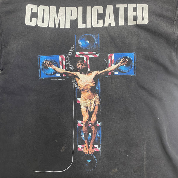SAINT MICHAEL × Kosuke Kawamura HOODIE ' COMPLICATED ' - COLLABORATION - / Saint Michael