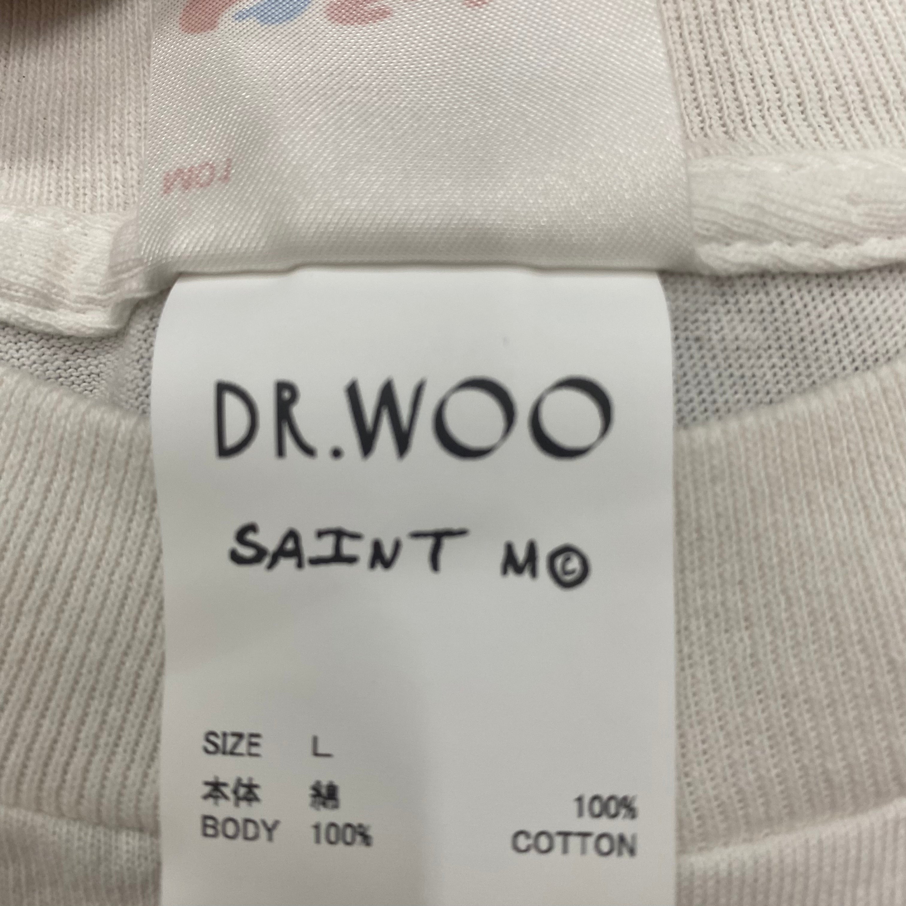SAINT Mxxxxxx × Dr Woo LONG SLEEVE T-SHIRTS ' TATTOO  ' - COLLABORATION - / Saint Michael