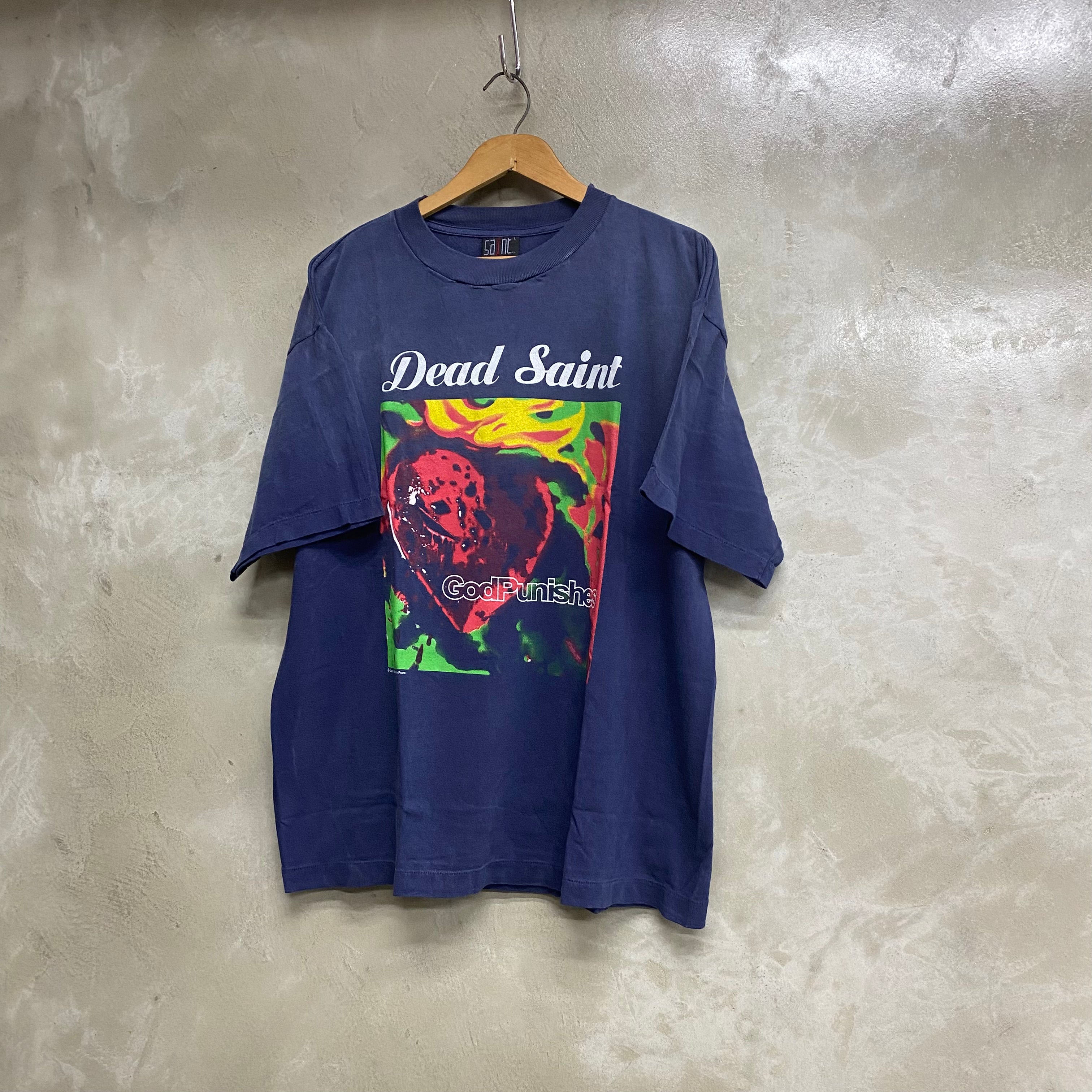 SAINT Mxxxxxx SHORT SLEEVE T-SHIRT ' DEAD SAINT ' / Saint Michael