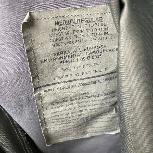 [ ONLY ONE ! ] US ACU GORE-TEX PARKA GEN.2  / US MILITARY