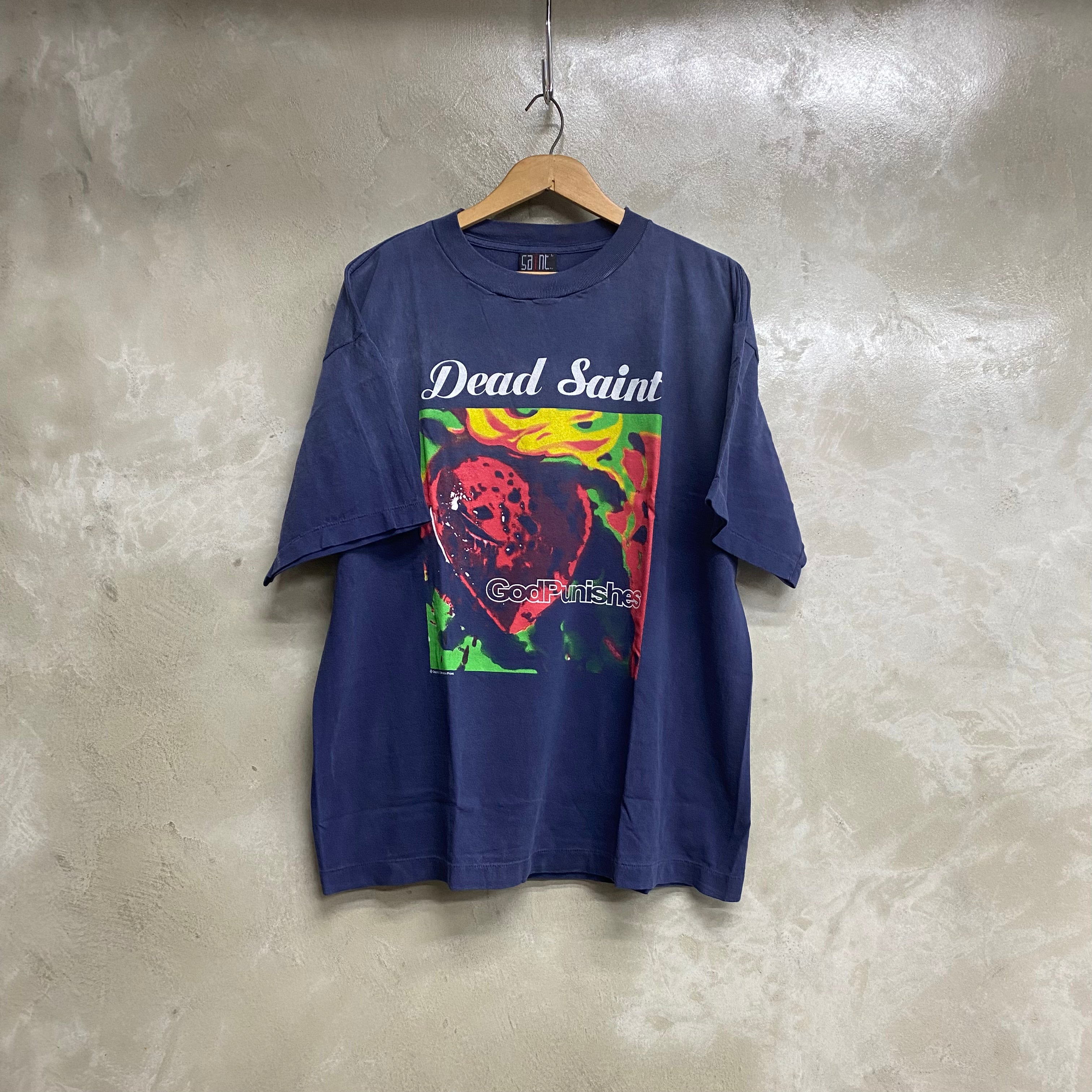 SAINT Mxxxxxx SHORT SLEEVE T-SHIRT ' DEAD SAINT ' / Saint Michael