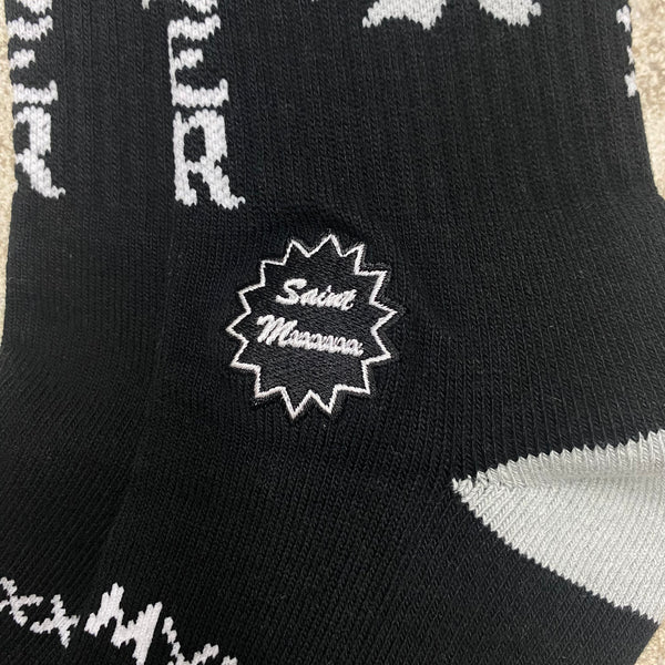 SAINT MICHAEL x BORN X RAISED SOCKS ' ST SINNER ' -COLLABORATION- / Saint Michael
