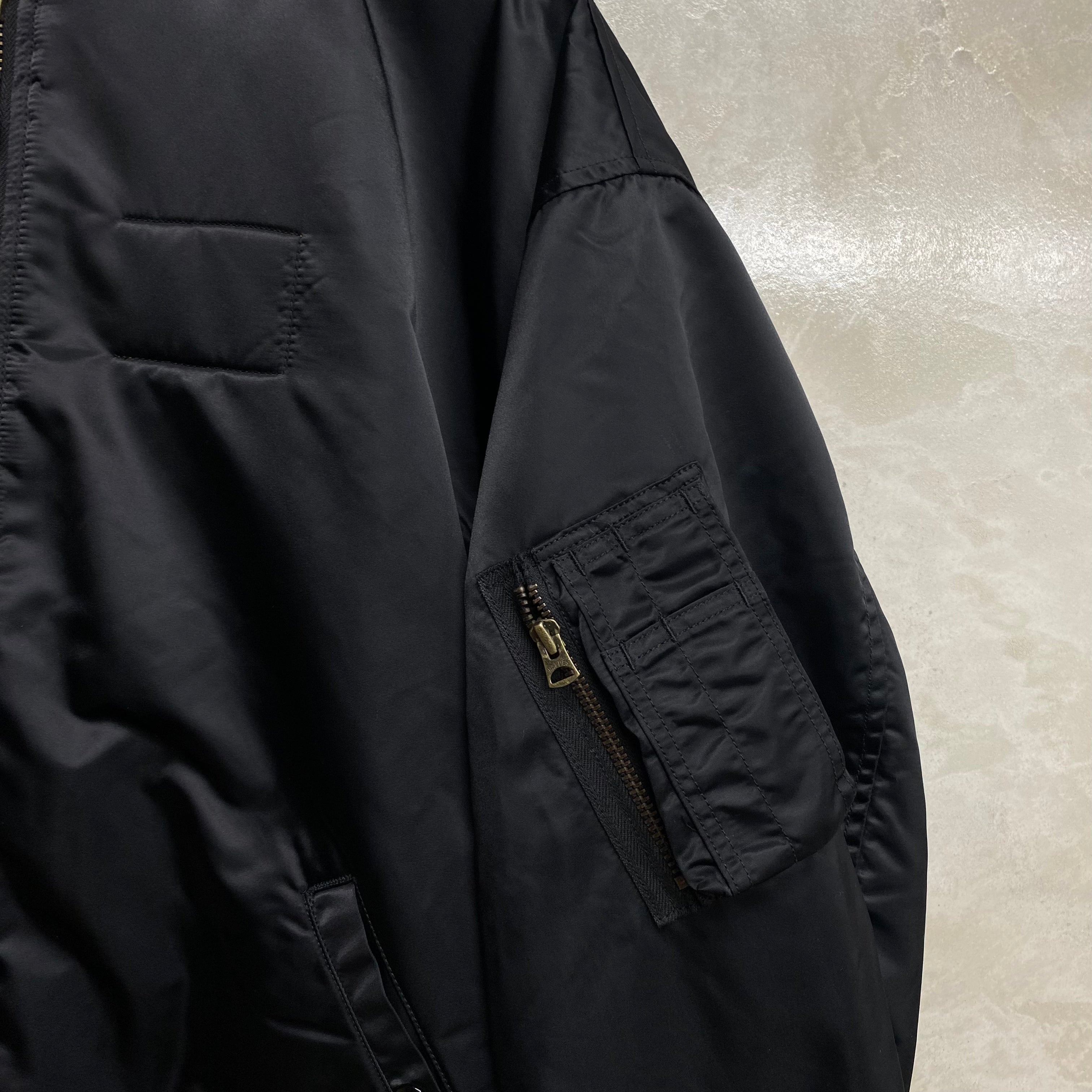 SAINT Mxxxxxx MA-1 JACKET ' NO DAMAGE ' / Saint Michael