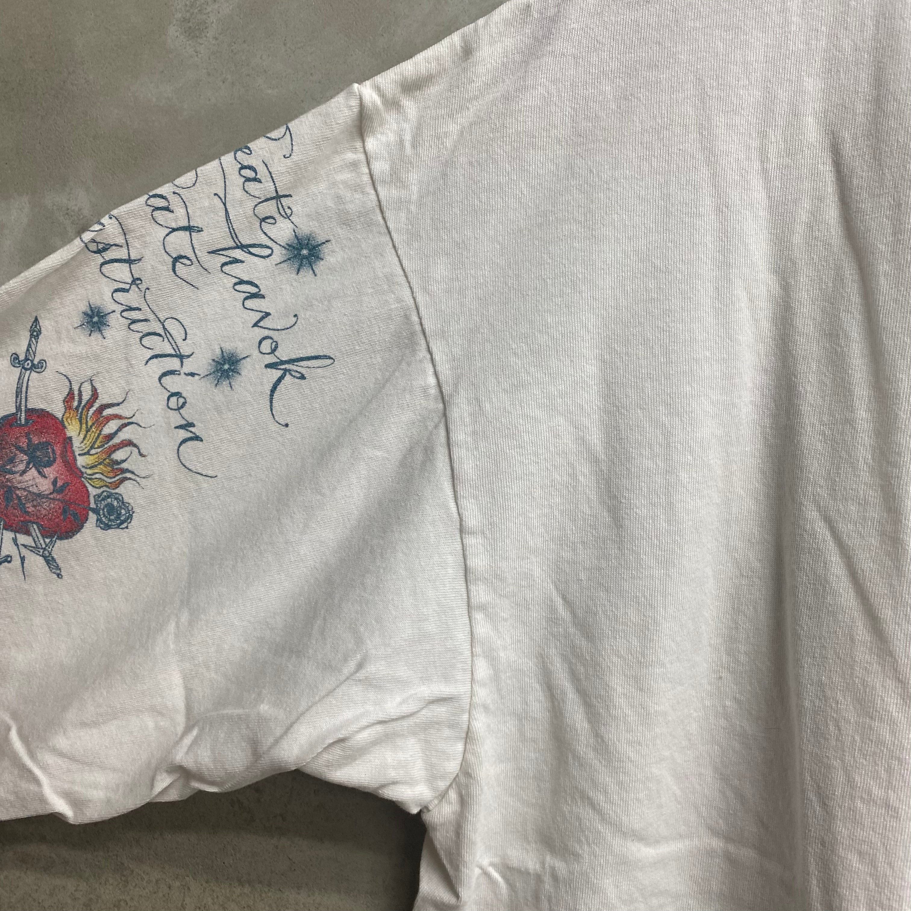 SAINT Mxxxxxx × Dr Woo LONG SLEEVE T-SHIRTS ' TATTOO  ' - COLLABORATION - / Saint Michael