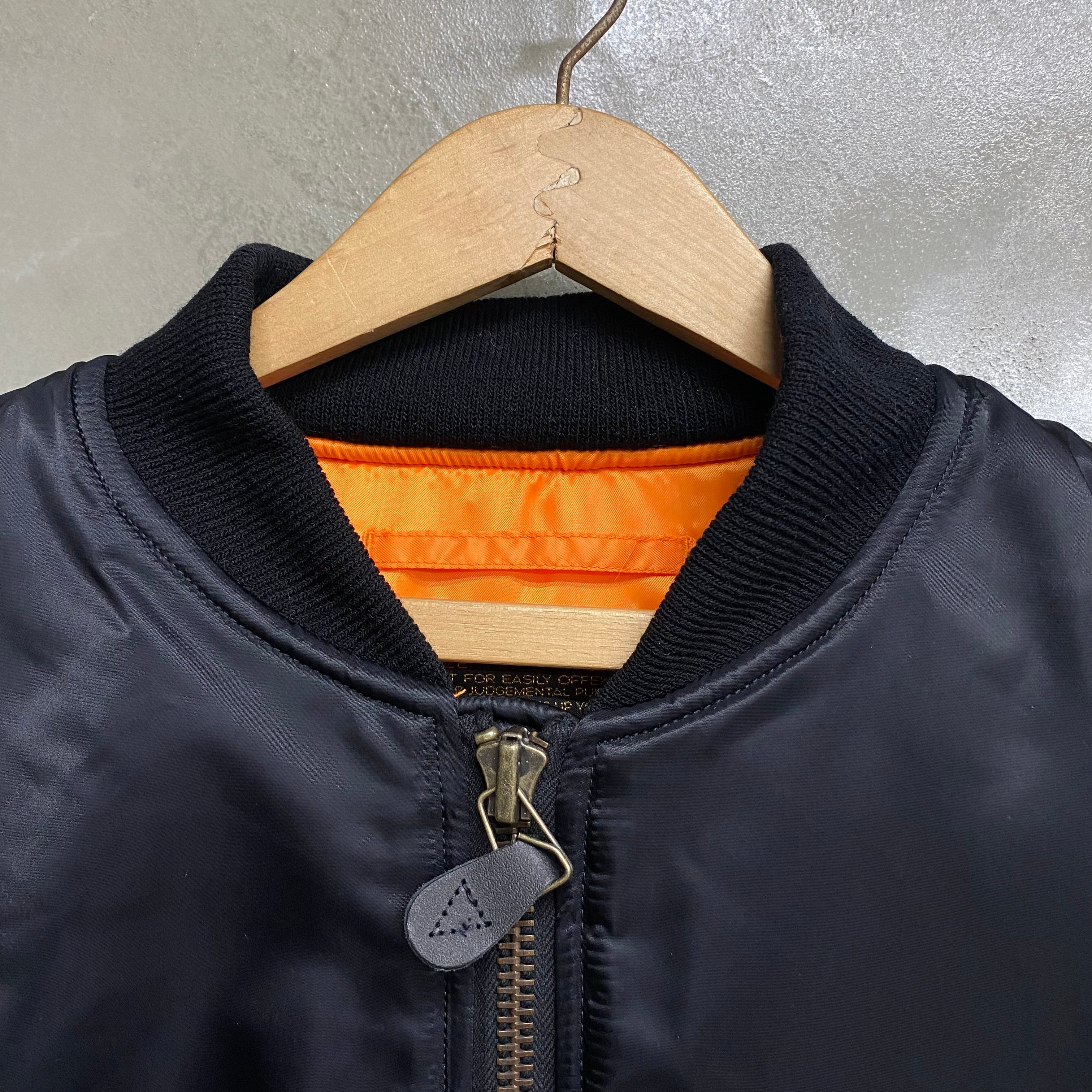 SAINT Mxxxxxx MA-1 JACKET ' NO DAMAGE ' / Saint Michael