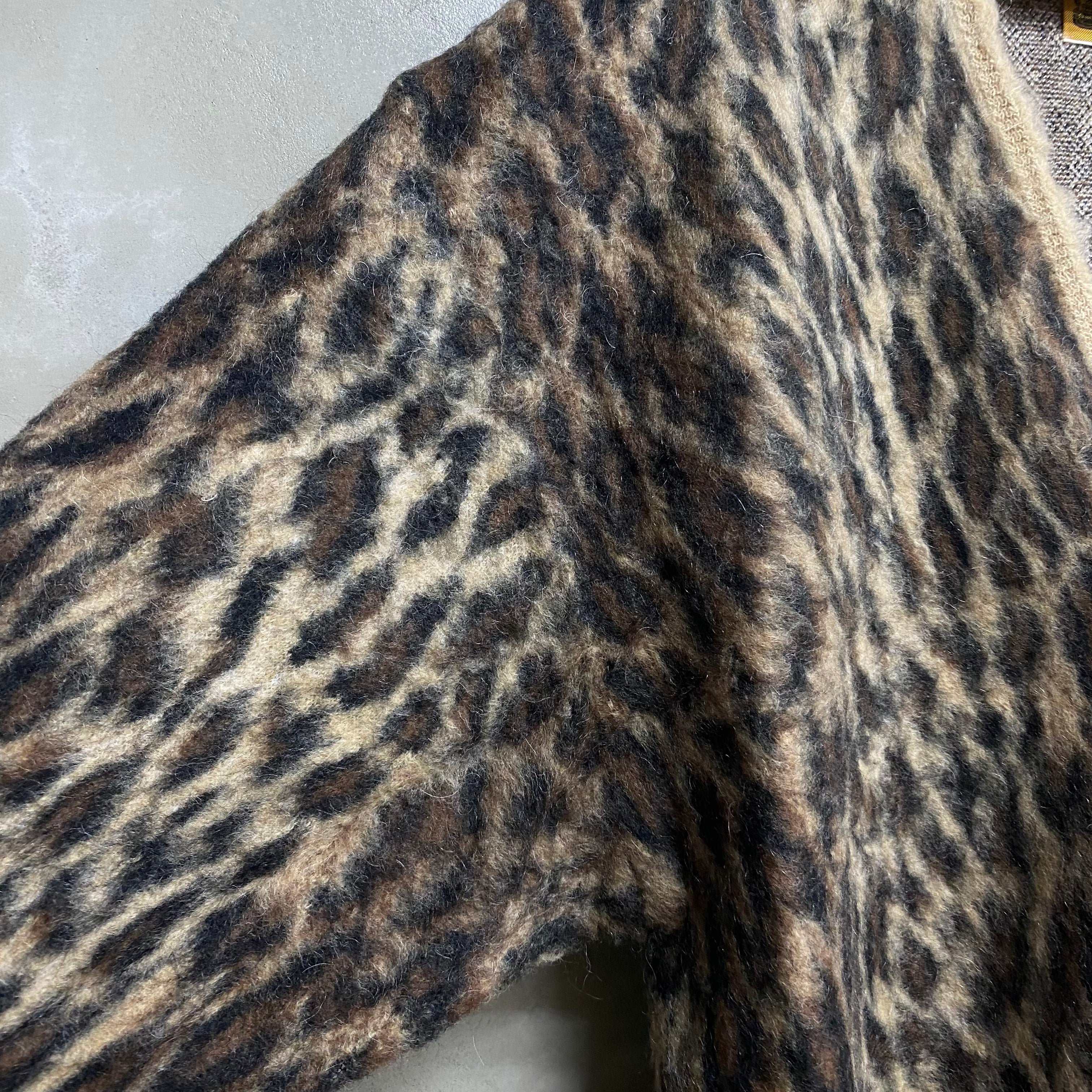 SAINT Mxxxxxx MOHAIR CARDIGAN ' LEOPARD ' / Saint Michael