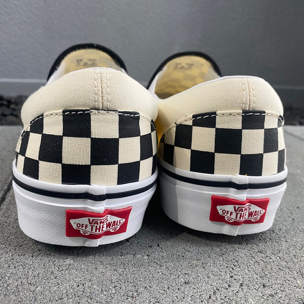 Classic Slip-On " CHCKERBOARD "-VANS CLASSIC LINE-