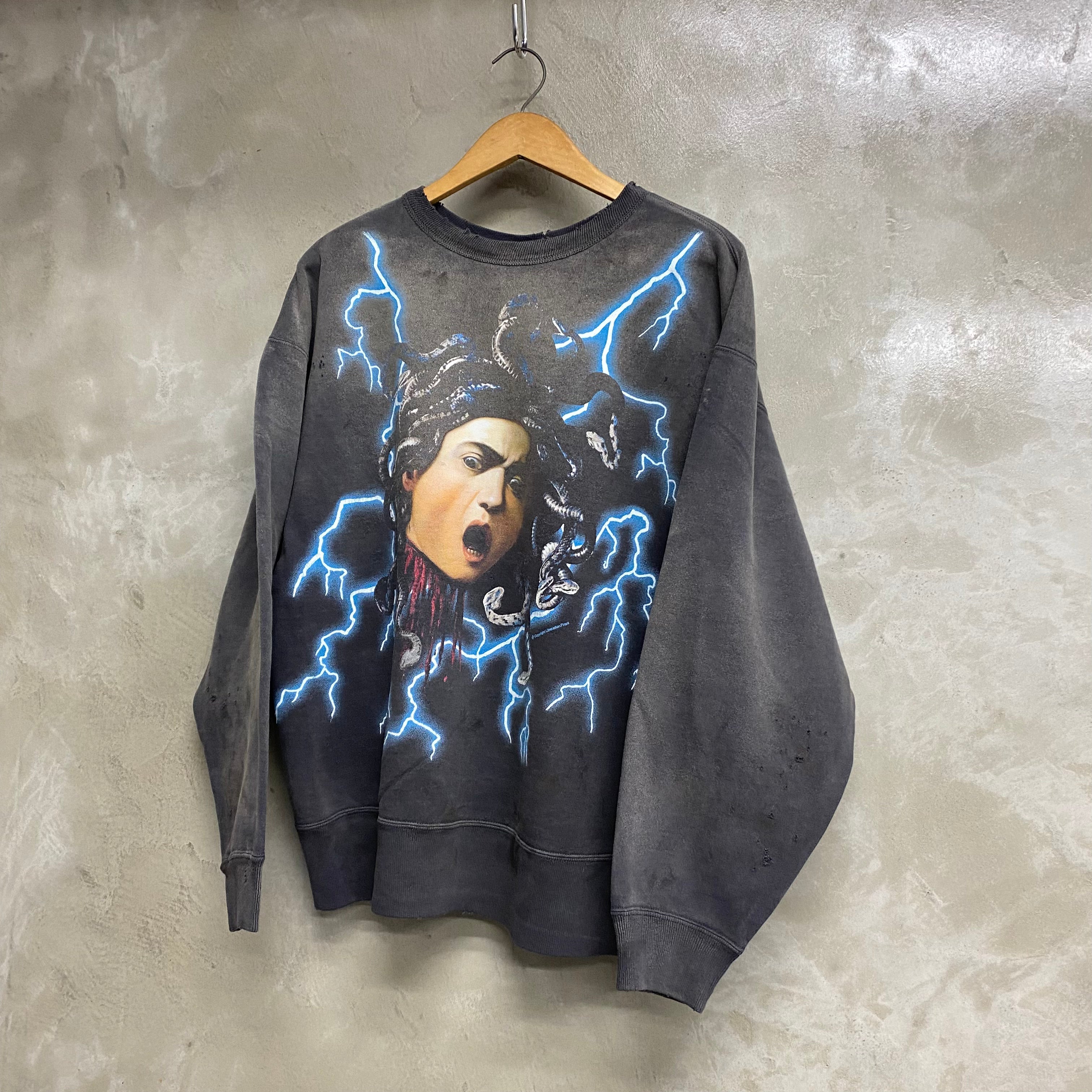 ［ FINAL ONE ! ］SAINT Mxxxxxx CREW NECK SWEAT SHIRTS ' MEDUSA  ' / Saint Michael