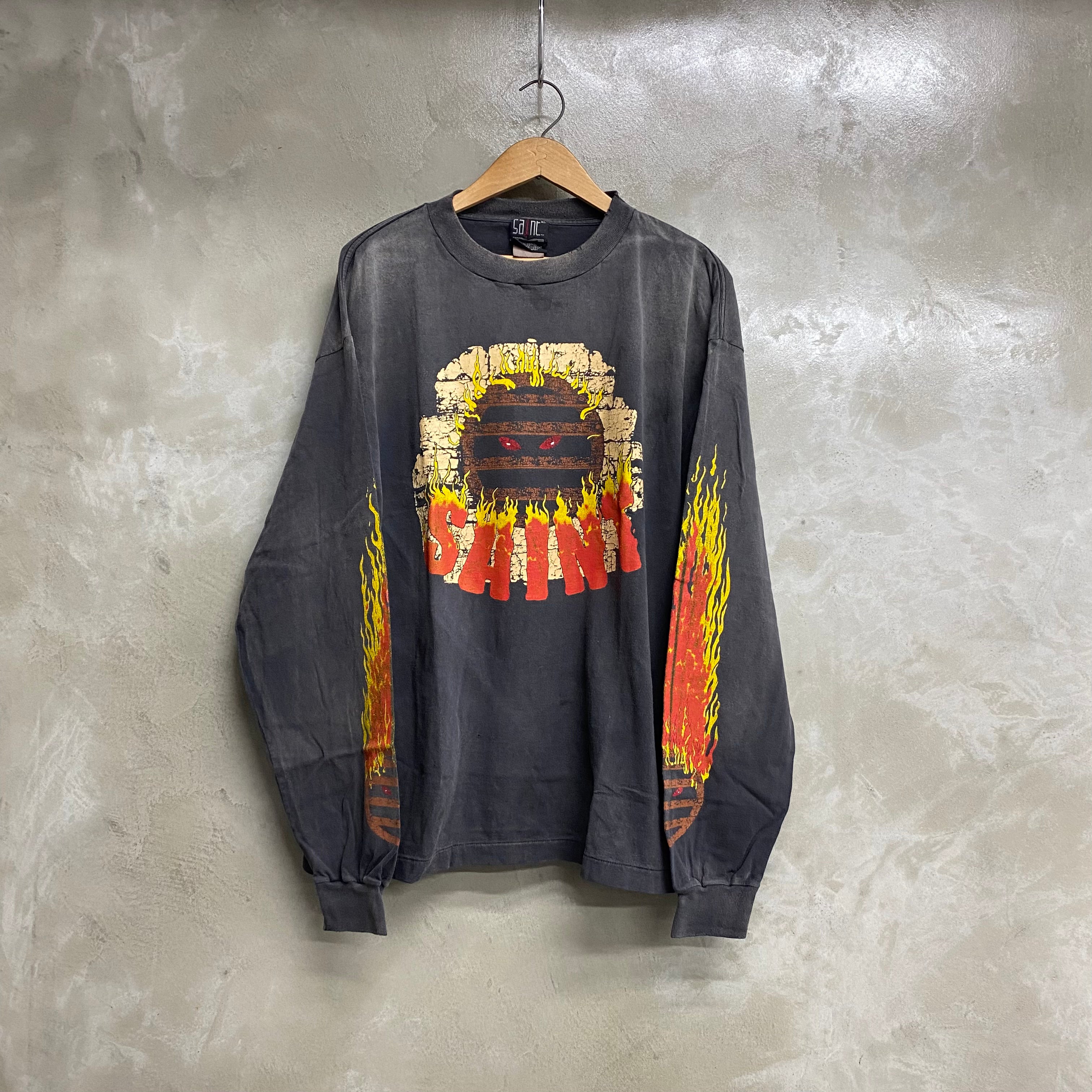 SAINT Mxxxxxx LONG SLEEVE SHIRTS ' LIVE IN HELL ' / Saint Michael SAINT Mxxxxxx LONG SLEEVE SHIRTS ' LIVE IN HELL ' / Saint Michael