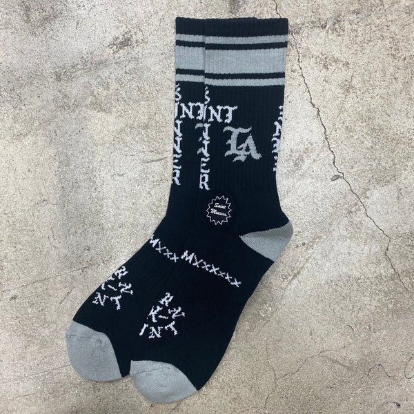 SAINT MICHAEL x BORN X RAISED SOCKS ' ST SINNER ' -COLLABORATION- / Saint Michael