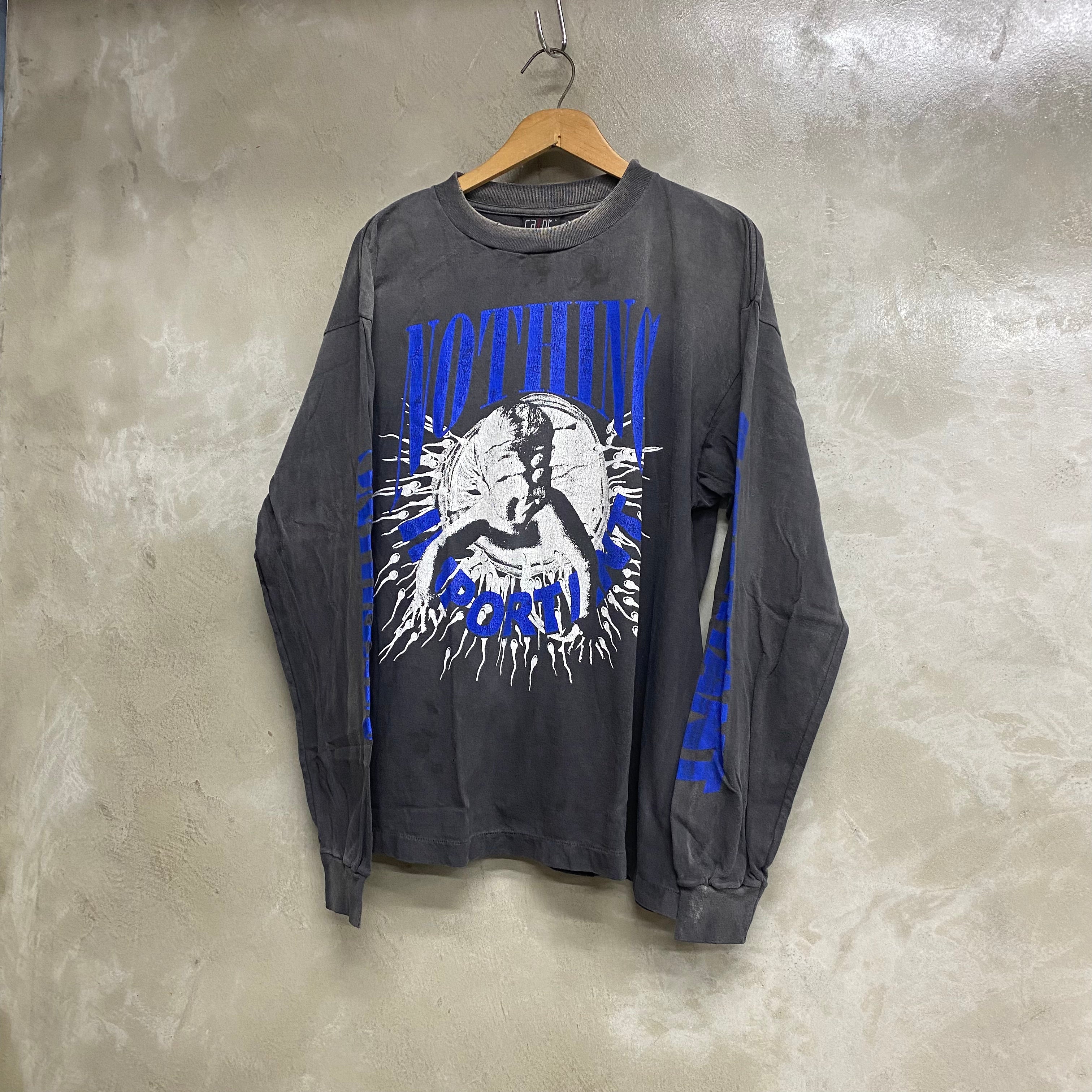 SAINT Mxxxxxx × Kosuke Kawamura LONG SLEEVE T-SHIRTS ' NOTHING IMP ' - COLLABORATION - / Saint Michael