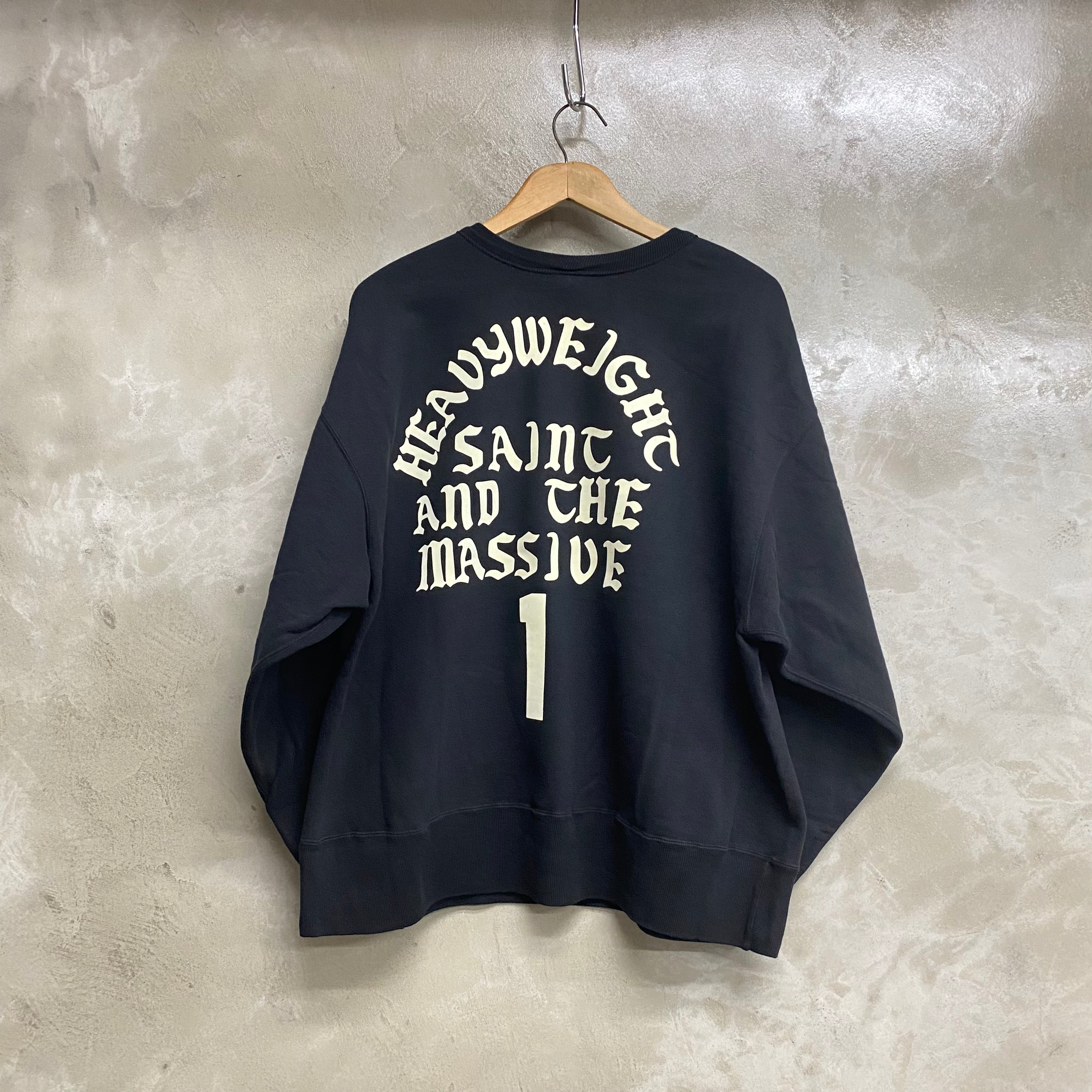 ［ FINAL ONE ! ］SAINT Mxxxxxx CREW NECK SWEAT SHIRTS ' IT'S SAINT ' / Saint Michael